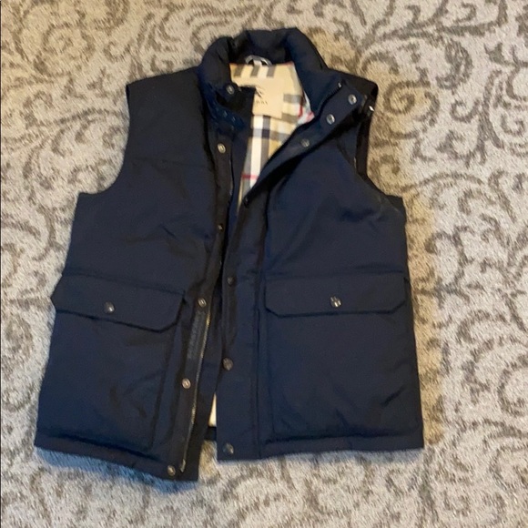 burberry mens vest